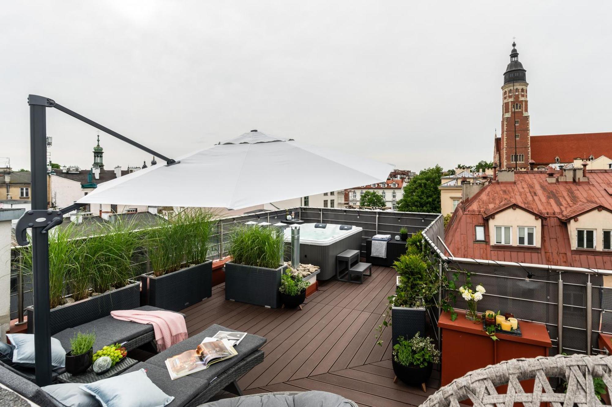 Rooftop Wawel View With Jacuzzi L Luxury * Kraków