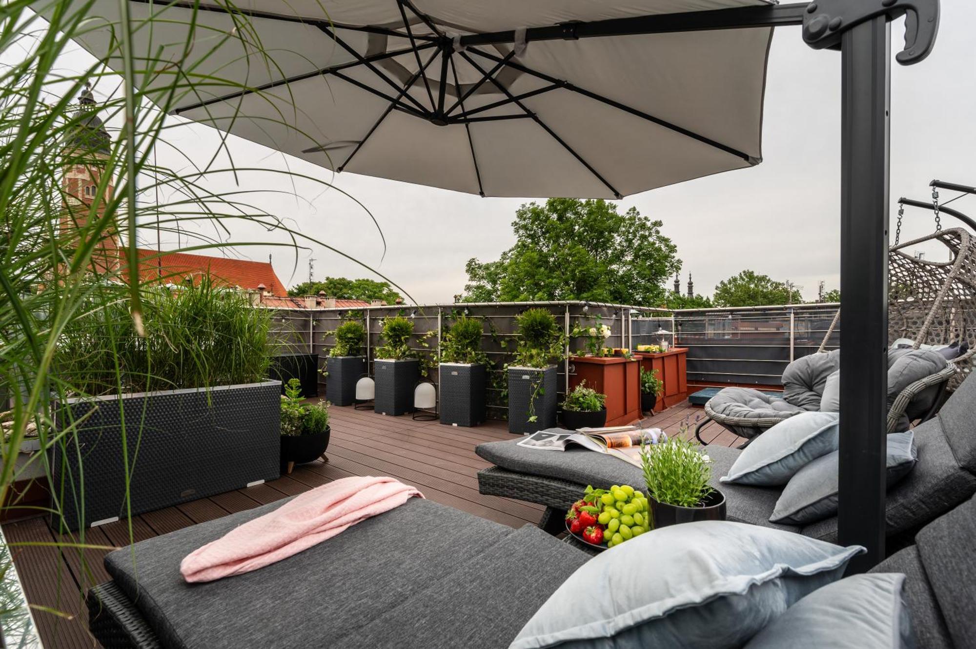 Apartament Rooftop Wawel View With Jacuzzi L Luxury *